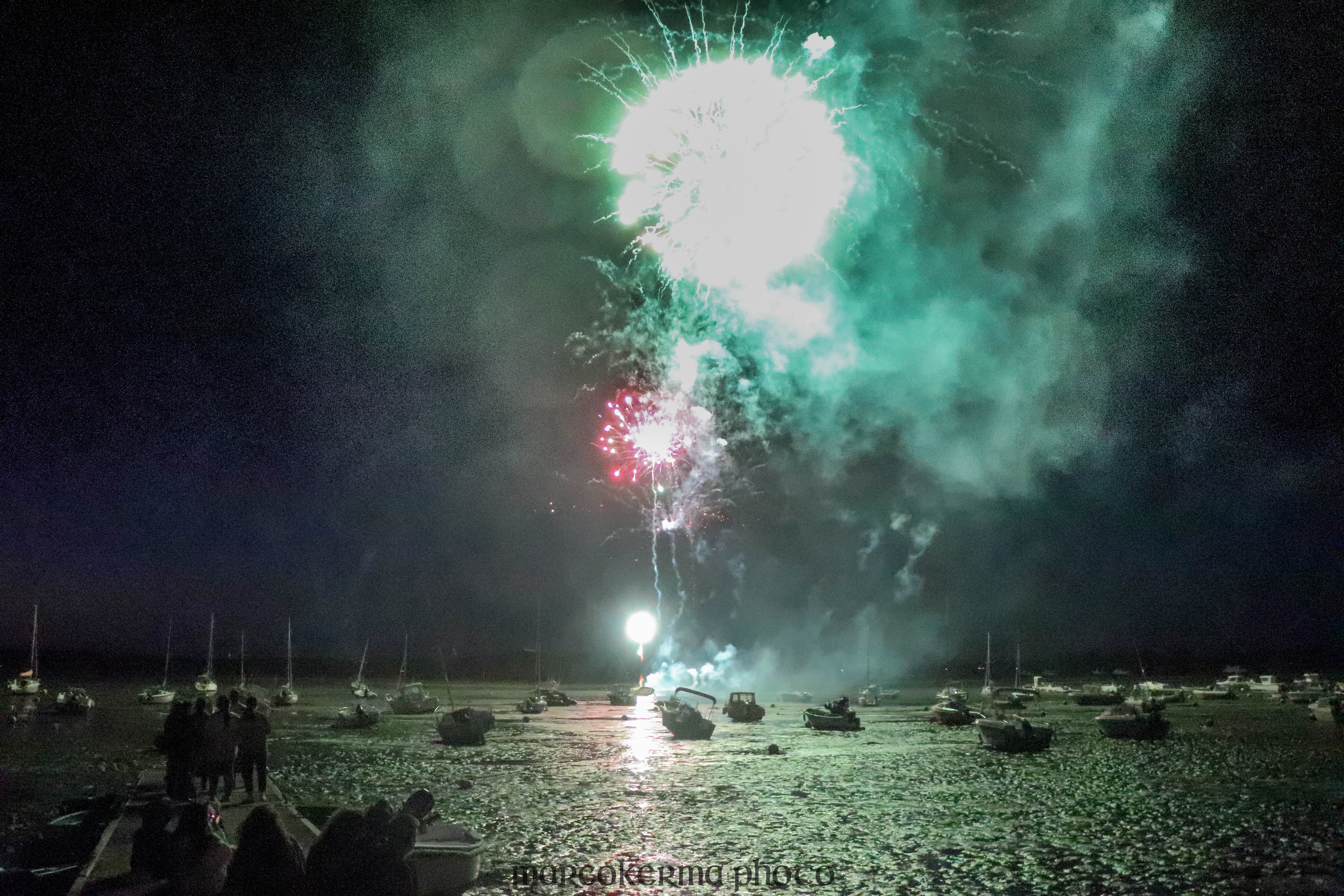 feu d'artifice Locmariaquer, 14 juil.19, 23h25