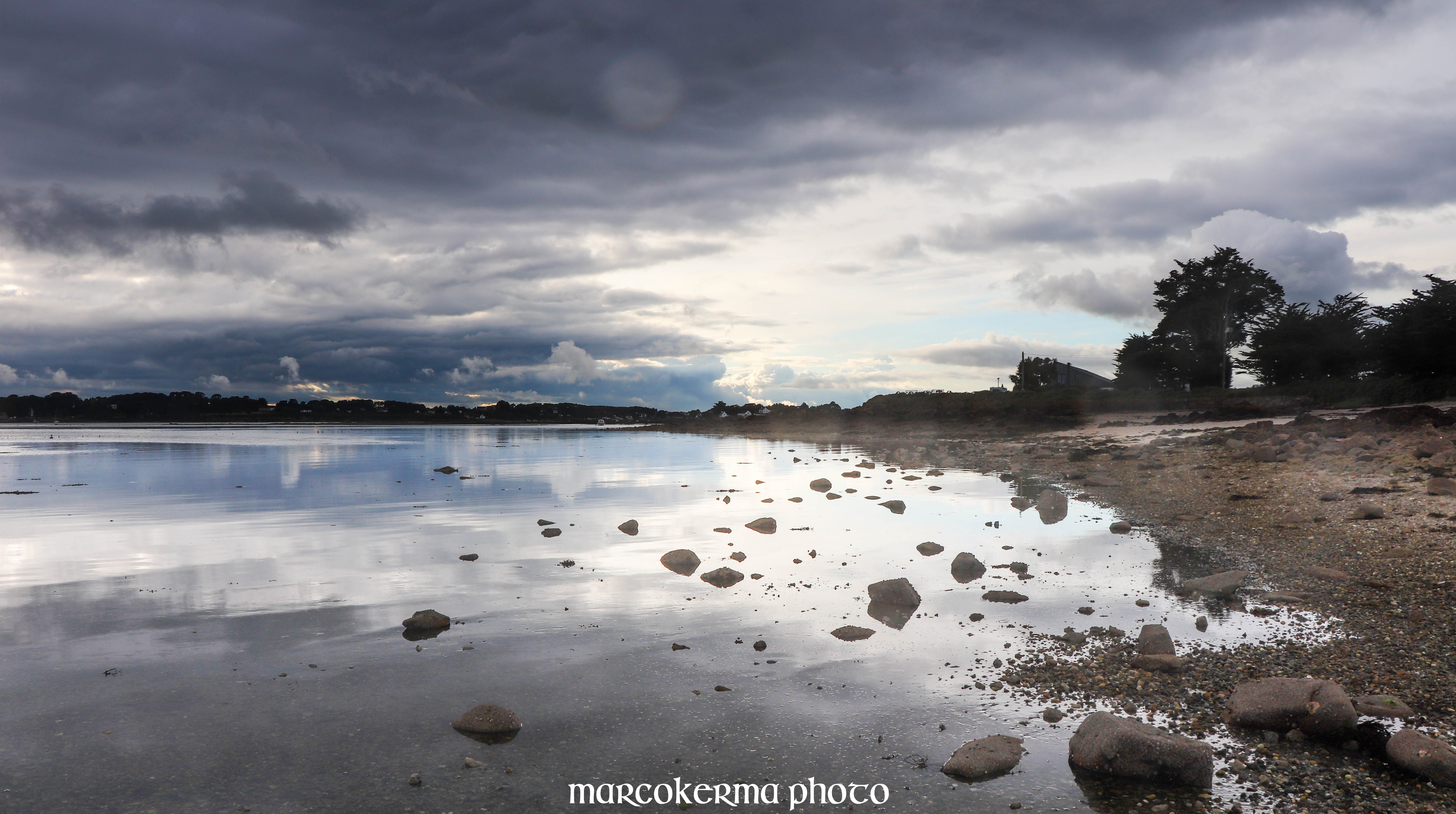 Rivière de St Philibert, 10 juin 19, 20h35